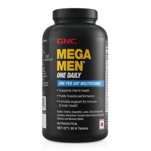 GNC Mega Men 50 Plus One Daily Multivitamin Caplet