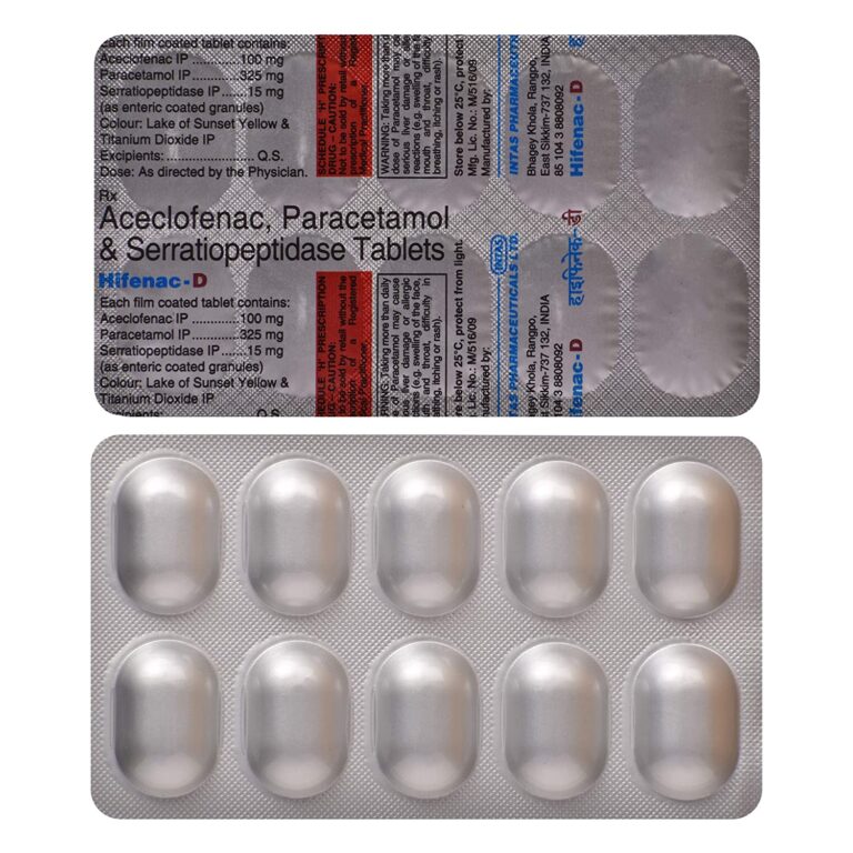 Hifenac-D Tablet