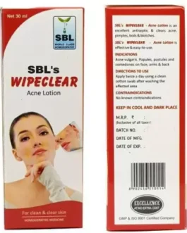 SBL Wipe Clear Acne Lotion
