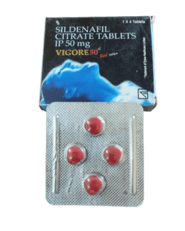 Vigora 50mg Red Tablet