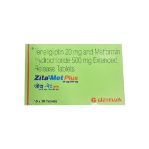 Zita-Met Plus 20mg/500mg Tablet ER
