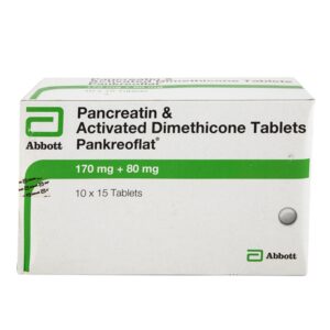 Pankreoflat 170mg/80mg Tablet