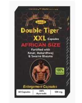 Double Tiger XXL Capsule, Pack of 60 Capsules