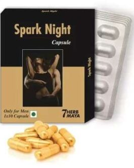 Spark Night Natural Capsule for Men's Power Stamina & Performance