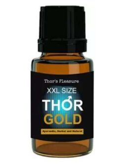 Thor's Pleasure 100% Ayurvedic and Herbal & Natural Gold Oil 15ML