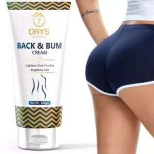 7 Days Natural Back & Bum Cream For Women