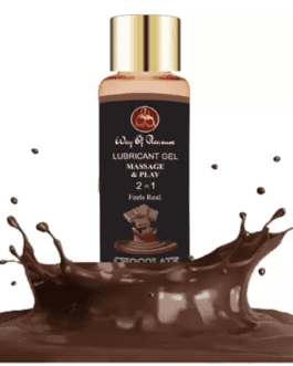 Way Of Pleasure Chocolate Flavoured Lubricant Gel For Men & Women Lubricant (50 ml)