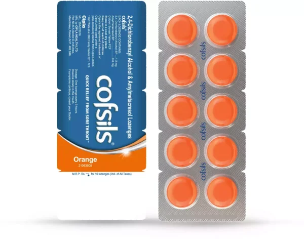 Cofsils Lozenges Orange