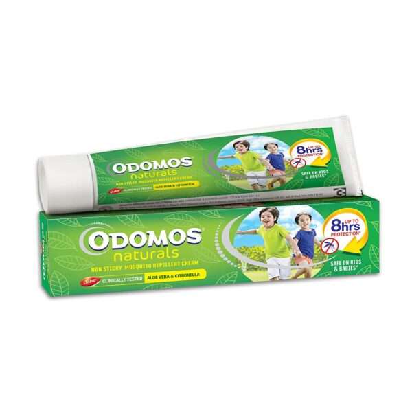 Odomos Naturals Non-Sticky Mosquito Repellent Cream