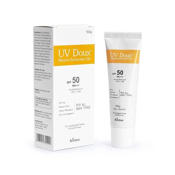UV Doux Silicone Sunscreen Gel SPF 50