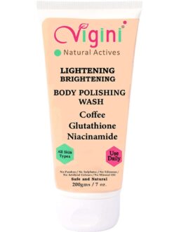Vigini Natural Actives Lightening Brightening Body Polishing Cream