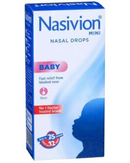 Nasivion Mini Baby 0.01% Nasal Drops