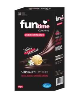 Funtime Vanilla Flavored Condom 10 Pcs