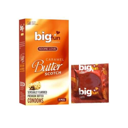 Bigfun Butter Scotch Flavored Condom