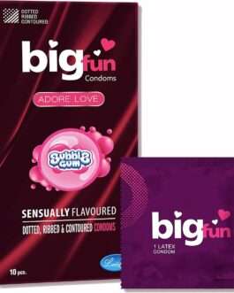 Bigfun Bubblegum Flavoured Condom