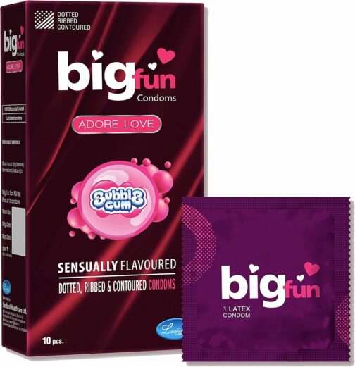 Bigfun Bubblegum Flavoured Condom